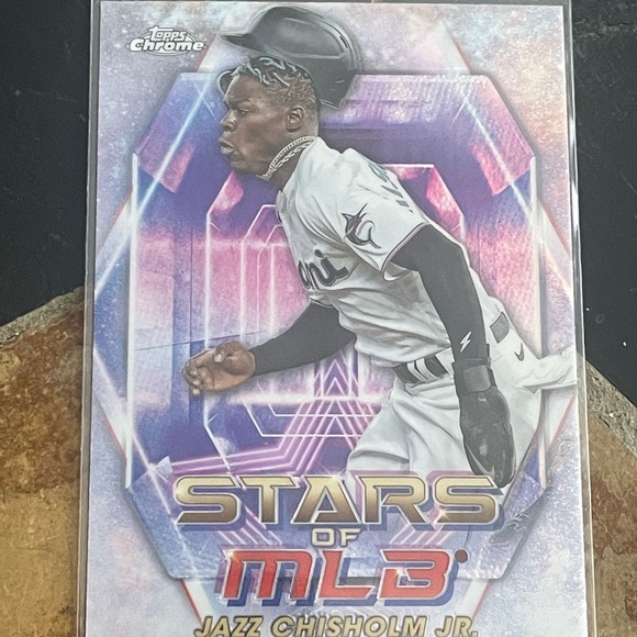 (9) Jazz Chisholm Jr Cards 22', 23', 24' Flordia Marlins MLB - Picture 6 of 10